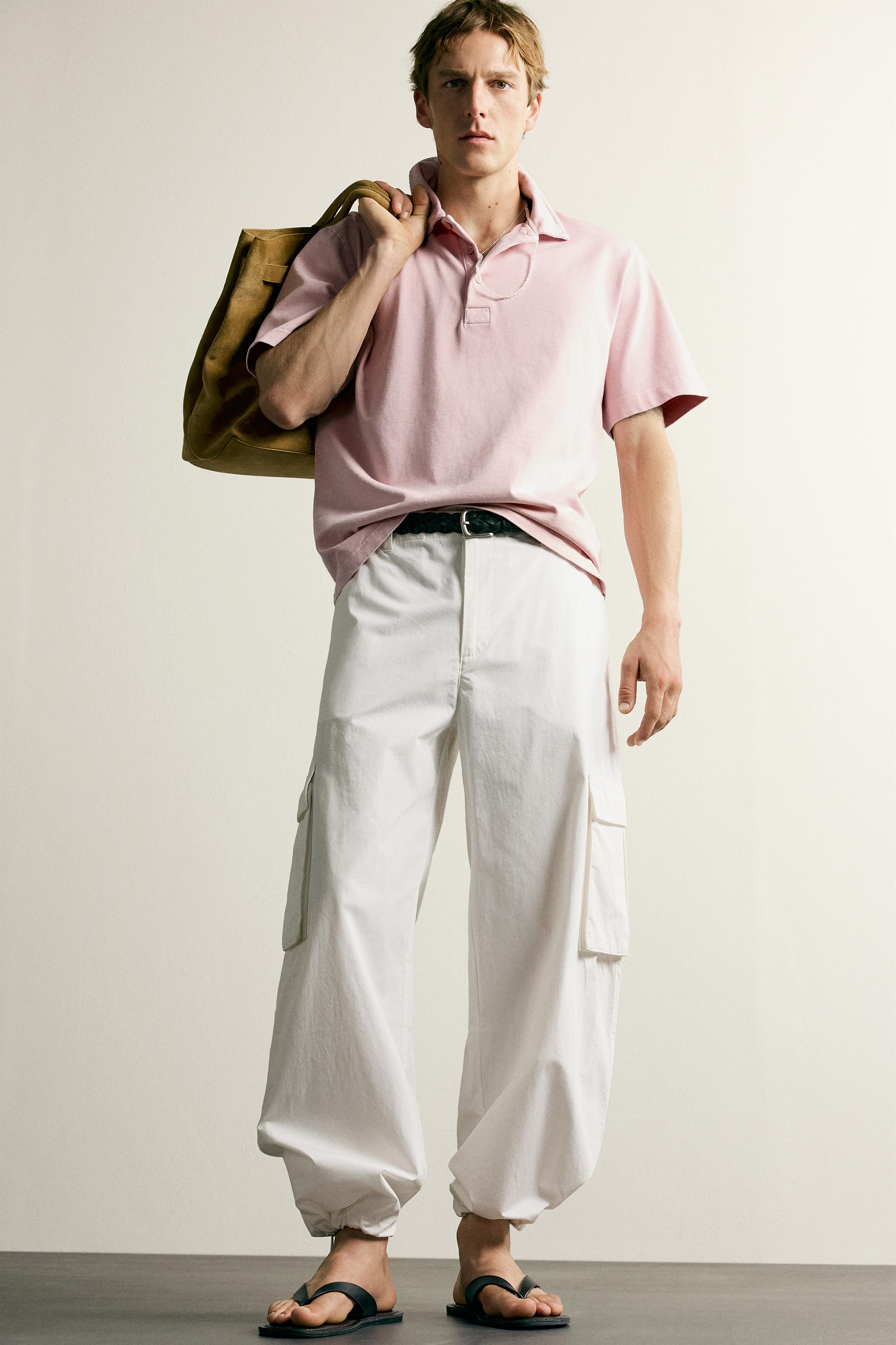 REGULAR FIT TEXTURED POLO